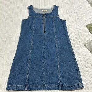 Madewell Denim Mini Dress Sz 8
